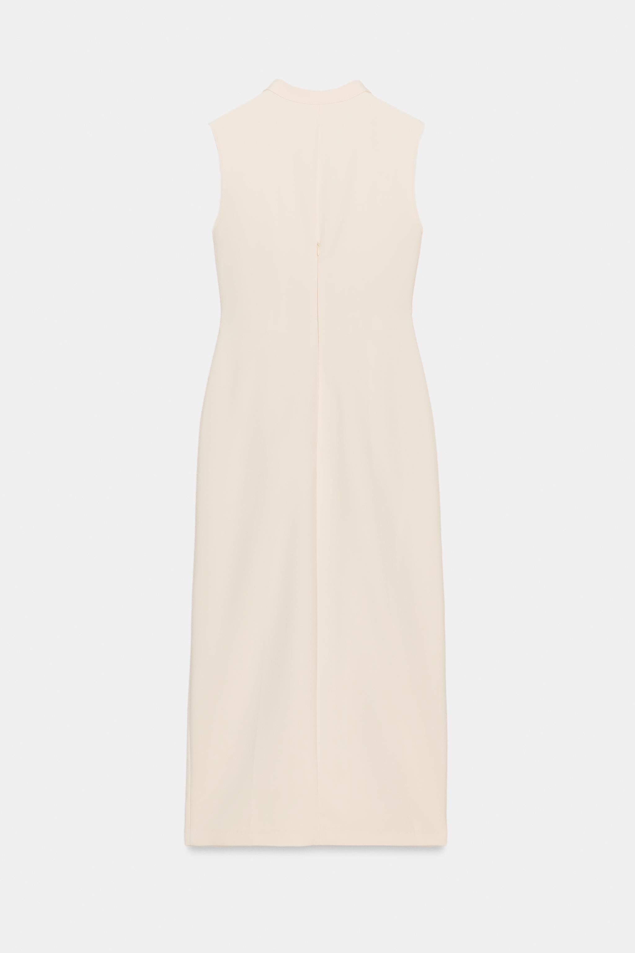 ROBE MI-LONGUE AVEC CEINTURE